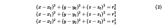 Equation system (2)
